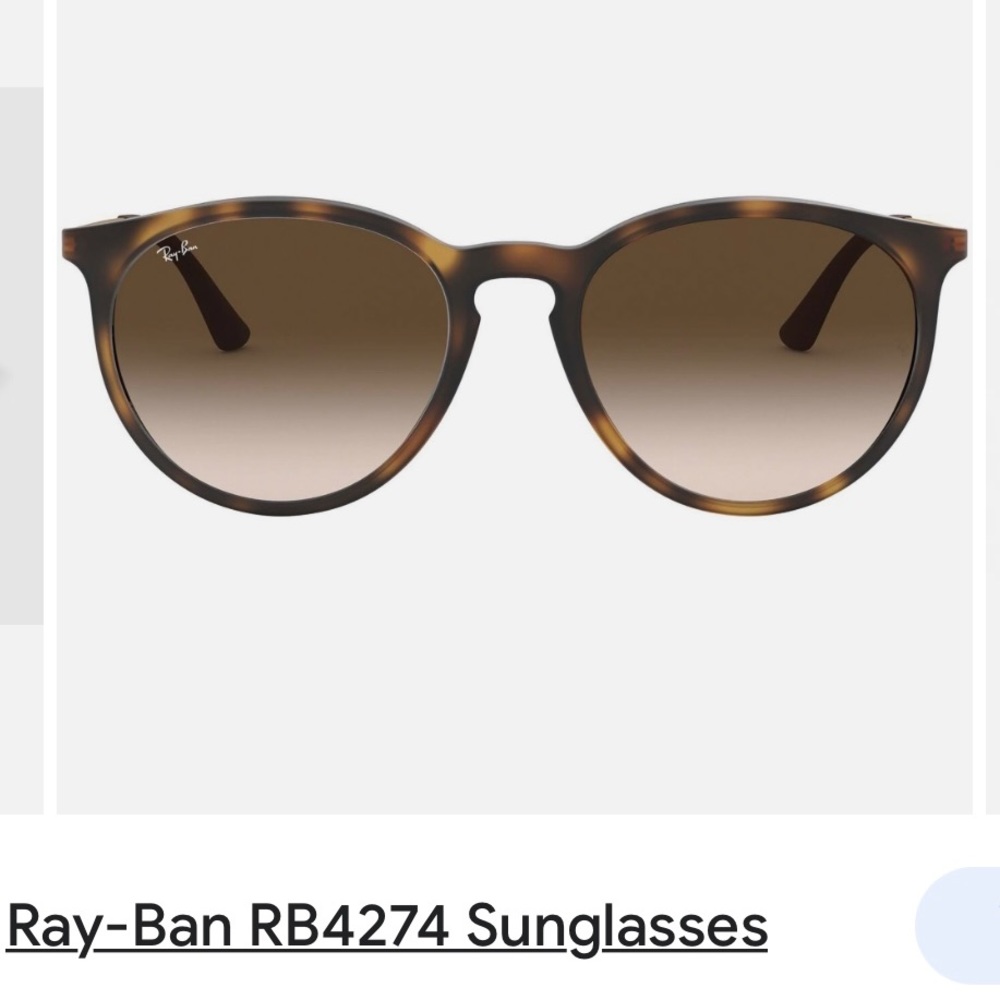 Ray Ban polarized sunglasses for women.